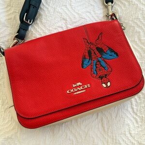 ❤️❤️HOST PICK❤️❤️Coach bag - Rare - Limited Spider-Man Edition